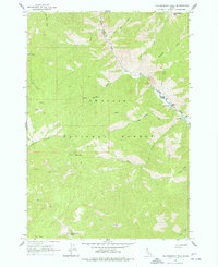 Falconberry Peak 1963 topographic map thumbnail