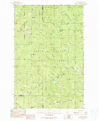 Faset Peak 1990 topographic map thumbnail