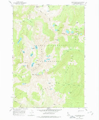 Fenn Mountain 1966 topographic map thumbnail