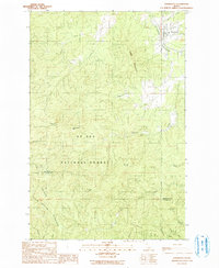 Fernwood 1990 topographic map thumbnail