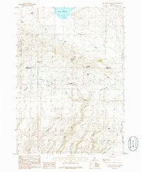 Fir Grove Mountain 1986 topographic map thumbnail