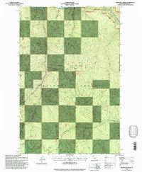 Fishhook Creek 1995 topographic map thumbnail