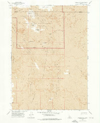 Fissure Butte 1973 topographic map thumbnail
