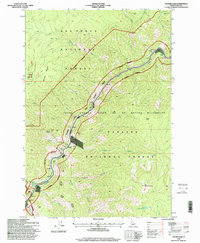 Fivemile Bar 1995 topographic map thumbnail