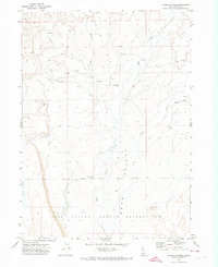 Flying H Ranch 1971 topographic map thumbnail