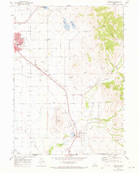 Franklin 1969 topographic map thumbnail