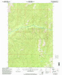 Freeman Peak 1995 topographic map thumbnail