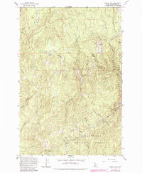 French Mountain 1965 topographic map thumbnail