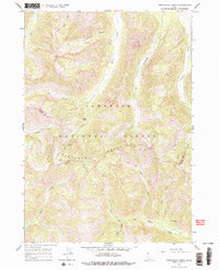 Frenchman Creek 1964 topographic map thumbnail