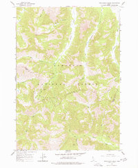Frenchman Creek 1964 topographic map thumbnail