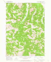 Frenchman Creek 1964 topographic map thumbnail