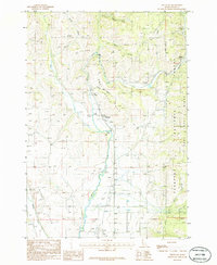 Fruitvale 1986 topographic map thumbnail
