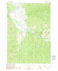 Garden Valley 1988 topographic map thumbnail