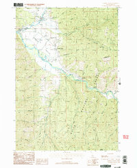 Garden Valley 1988 topographic map thumbnail