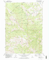 Garns Mtn. topographic map thumbnail