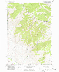 Goat Mountain 1965 topographic map thumbnail