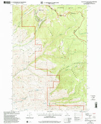 Goldstone Mountain 1997 topographic map thumbnail