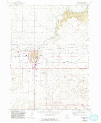 Gooding 1971 topographic map thumbnail
