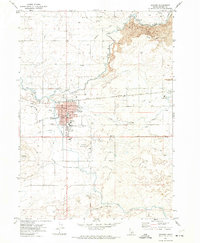 Gooding 1971 topographic map thumbnail