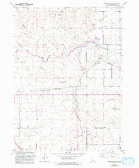 Gooding Butte 1950 topographic map thumbnail