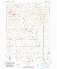 Gooding SE 1971 topographic map thumbnail