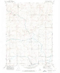 Gooding SE 1971 topographic map thumbnail