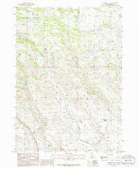 Goodman Flat 1986 topographic map thumbnail