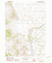 Grace Power Plant 1982 topographic map thumbnail