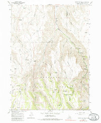 Grand View Peak 1965 topographic map thumbnail