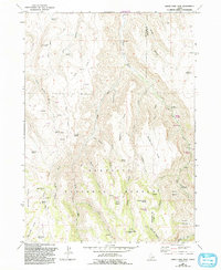 Grand View Peak 1965 topographic map thumbnail