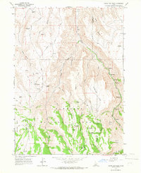 Grand View Peak 1965 topographic map thumbnail