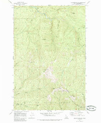Grandmother Mountain 1969 topographic map thumbnail