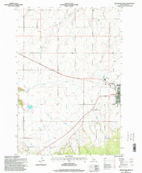 Grangeville West 1995 topographic map preview