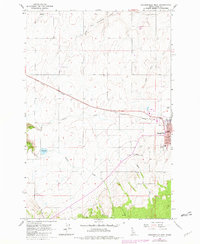 Grangeville West 1963 topographic map preview