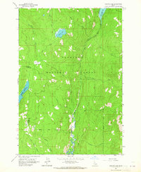 Granite Lake 1963 topographic map thumbnail