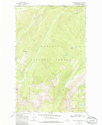 Grass Mountain 1969 topographic map thumbnail