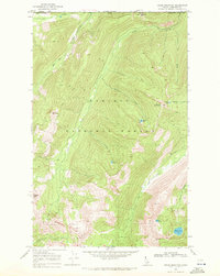 Grass Mountain 1969 topographic map thumbnail