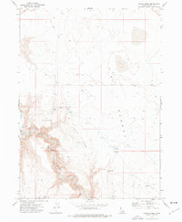 Grassy Ridge 1973 topographic map thumbnail
