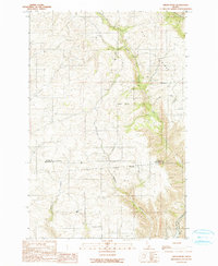 Green Knob 1990 topographic map thumbnail
