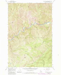Greystone Butte 1966 topographic map thumbnail