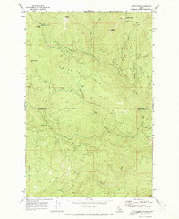 Grice Ridge 1969 topographic map thumbnail