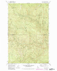 Grice Ridge 1969 topographic map thumbnail