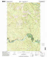 Grizzly Mountain 1996 topographic map thumbnail