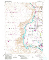Hagerman 1949 topographic map thumbnail