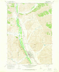 Hailey 1967 topographic map thumbnail