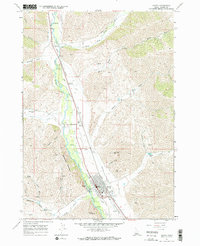 Hailey 1967 topographic map thumbnail