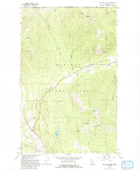Hall Mountain 1965 topographic map thumbnail
