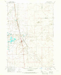 Hamer 1964 topographic map thumbnail