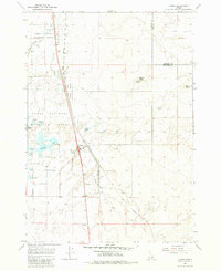 Hamer 1964 topographic map preview
