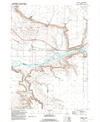 Hammett 1992 topographic map thumbnail